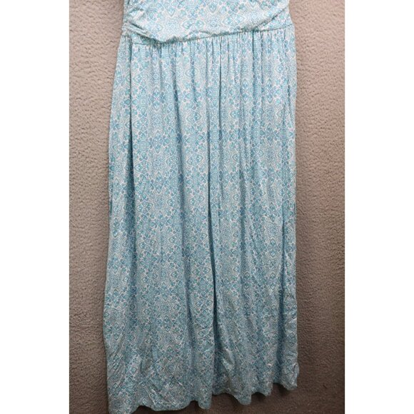 Land's End Sleeveless Maxi Dress-Medium/Petite-Cottagecore-Romantic-Flowing - Picture 9 of 11